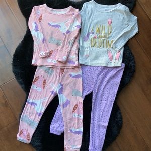 Unicorn & Owl Pajama Set
